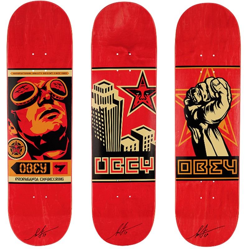 Shepard Fairey OBEY Snowboards