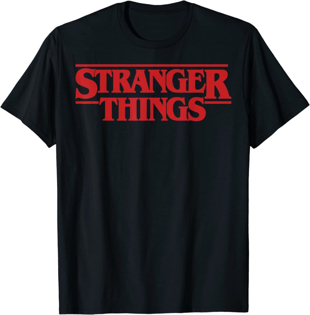 T-shirt de la série de télévision Stranger Things