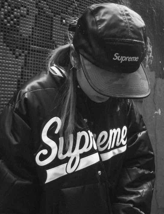 Casquette style "Camp cap" de Supreme